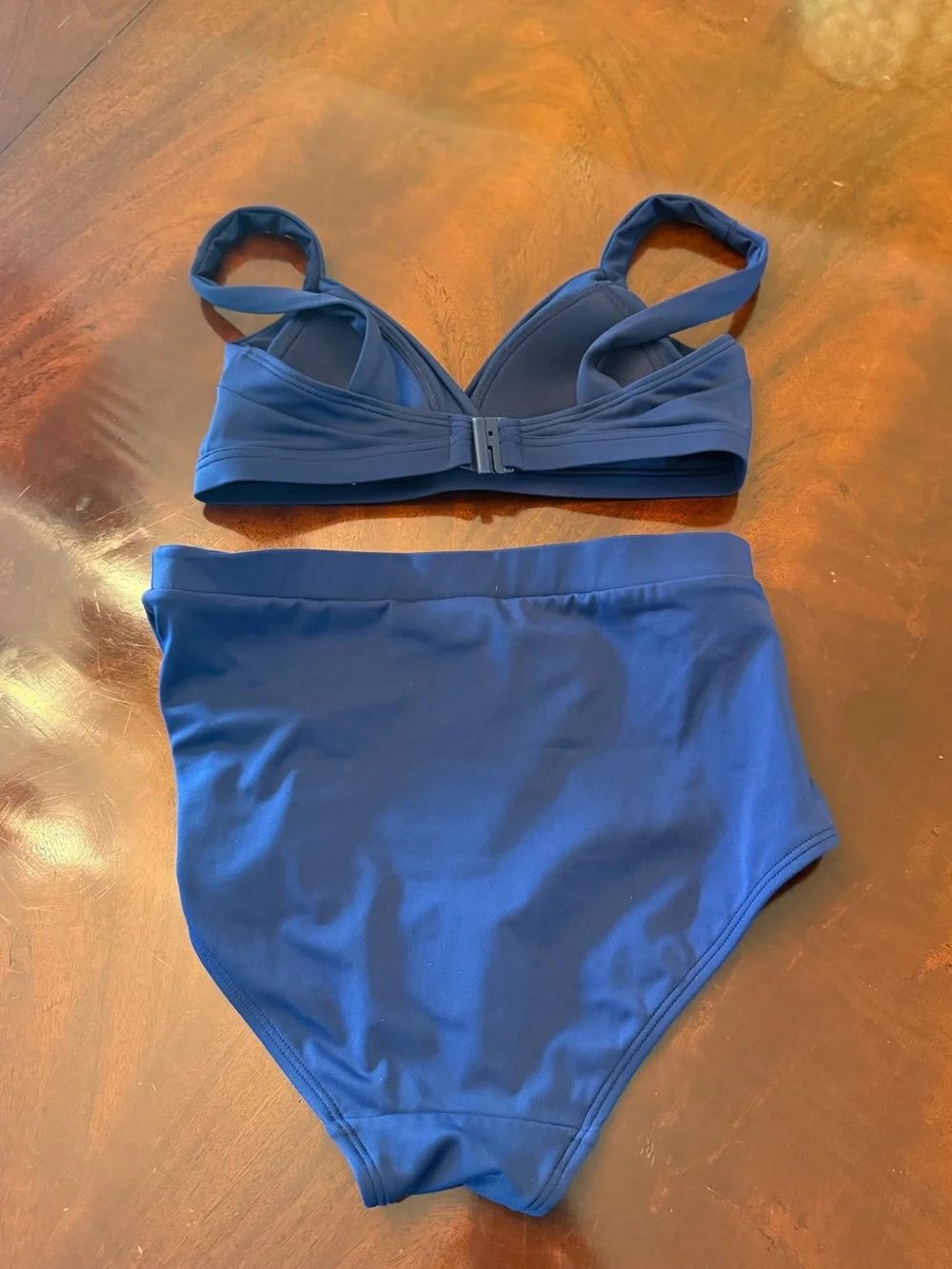 Boden Navy High-Waist Bikini Set - Women Swim - Picture 2 of 4